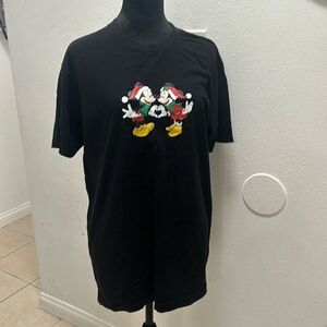 Mickey and Minnie Xmas Tee